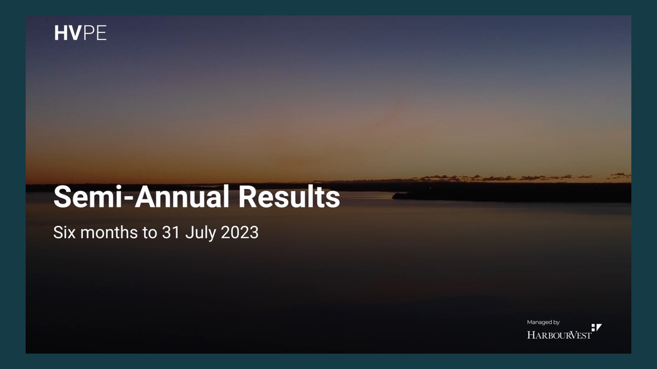 Results, Six Months To 31 July 2023
